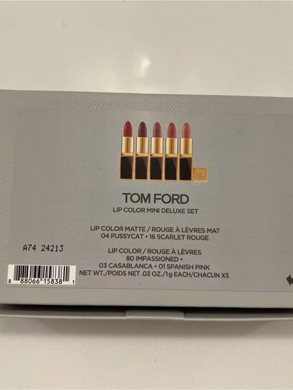 Tom Ford lipstick set